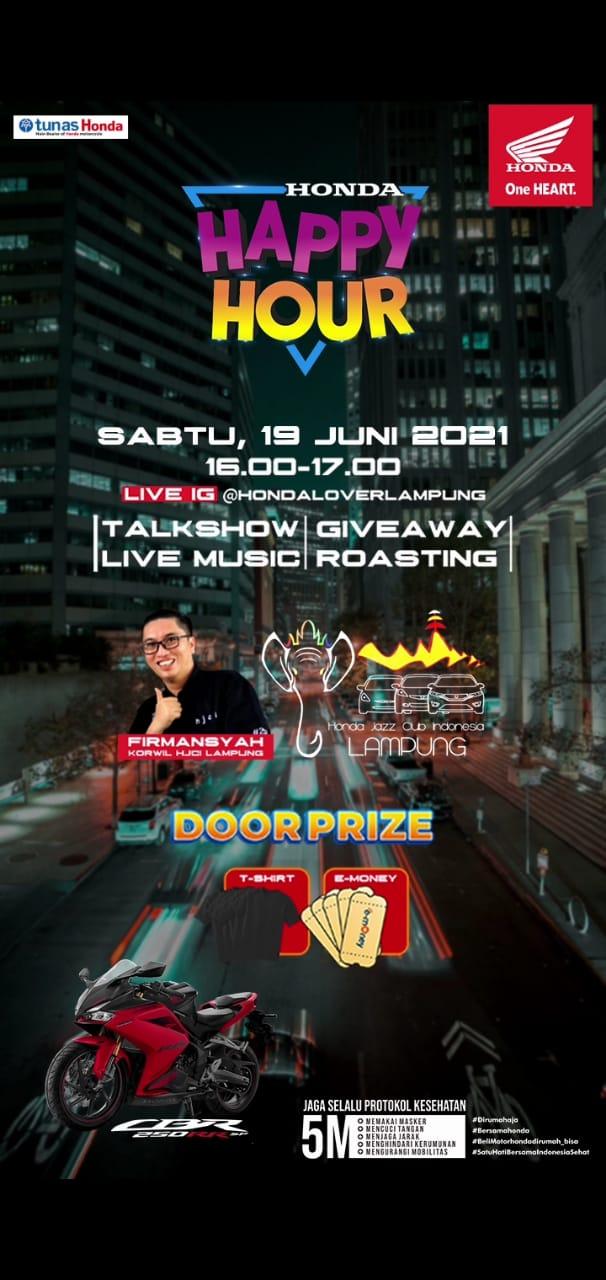 Tunas Honda Bersama Jaringannya NSS Kedaton Sukses Menggelar Honda Happy Hour